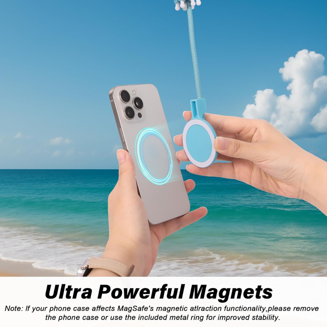Magnetic Retractable Phone Umbrella Holder