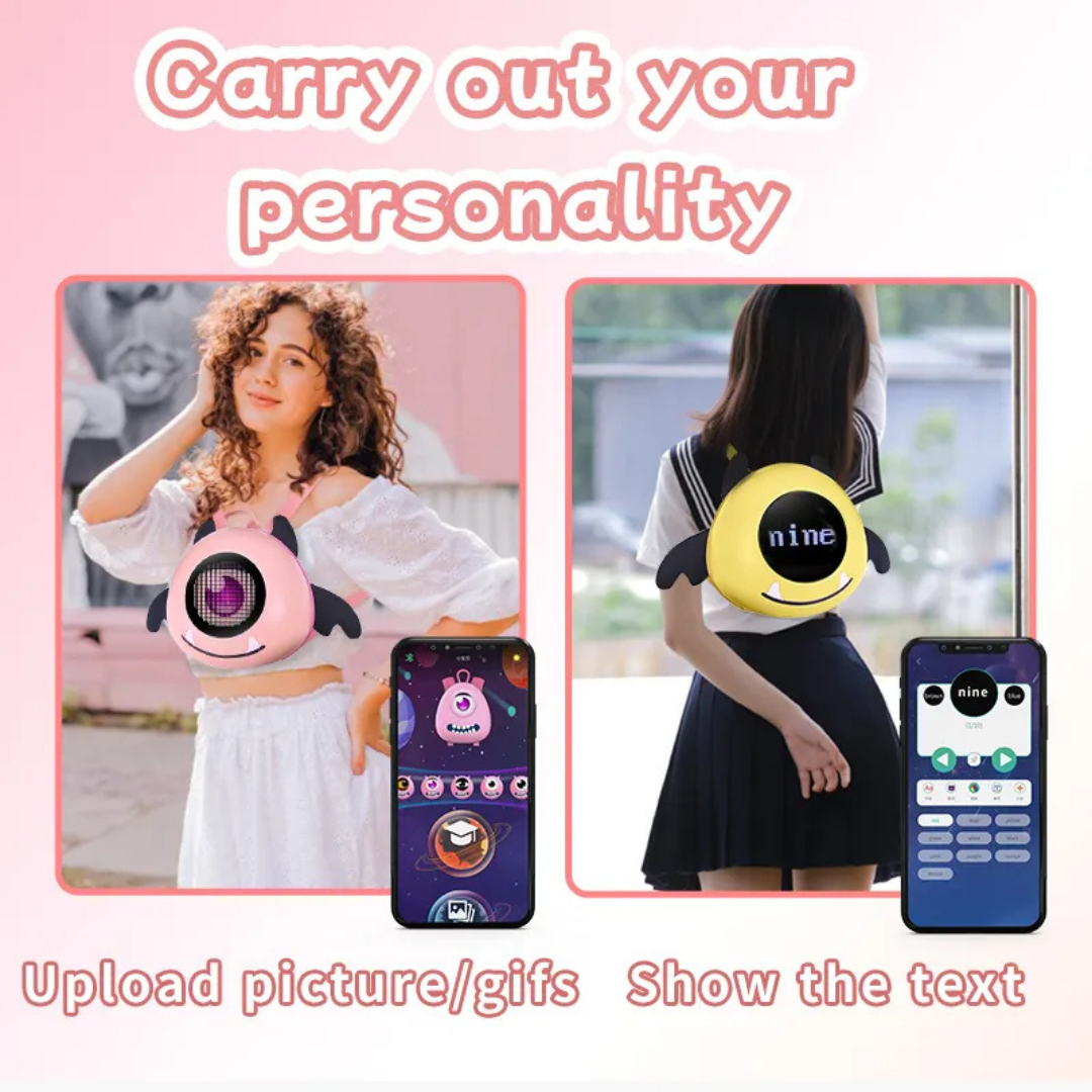 Led Luminous Eye Backpack