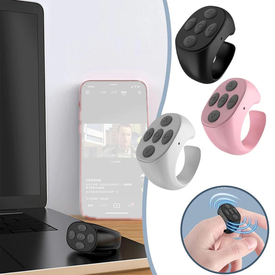 Bluetooth Smart Ring Remote Control