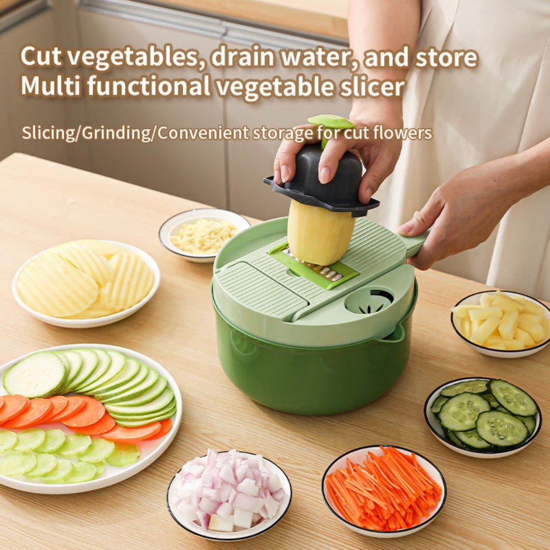12-in-1 Round Vegetable Cutter