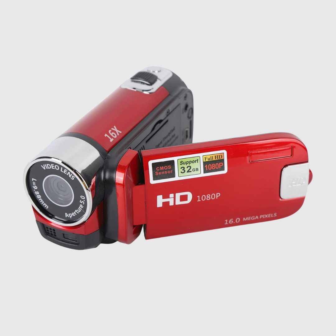 LED Flip Screen Camera