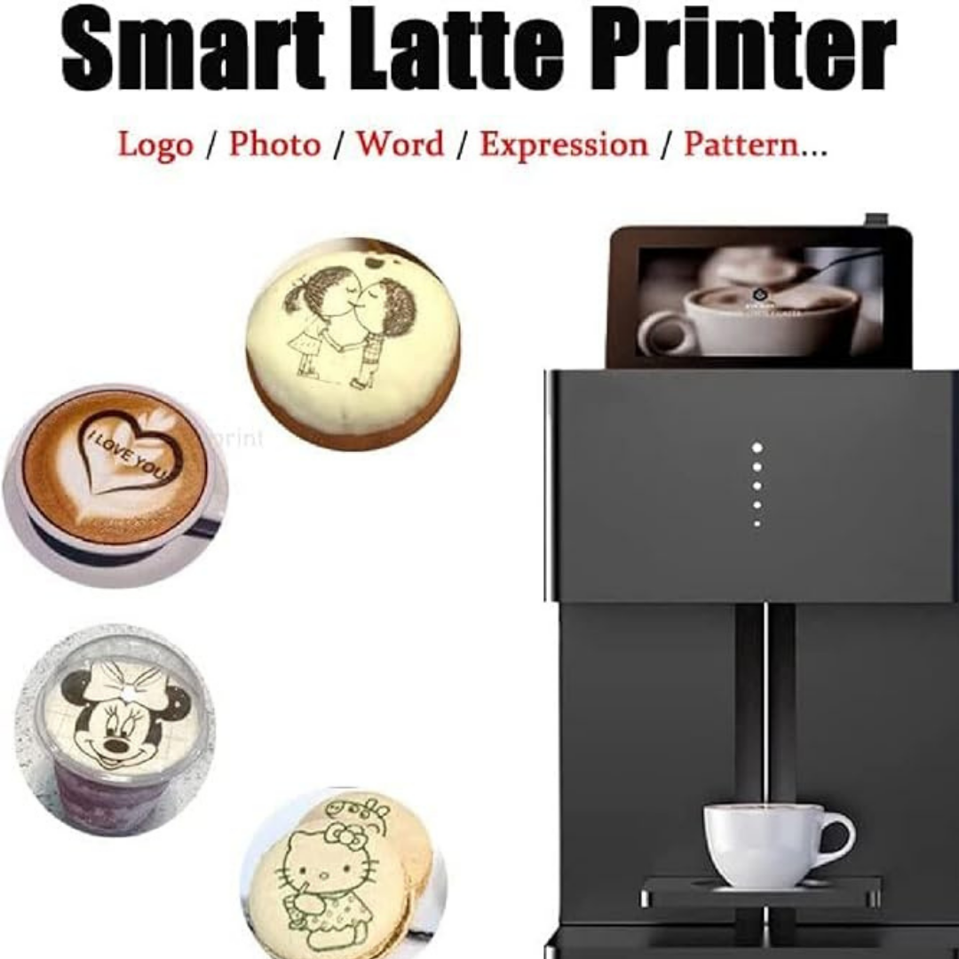 3D Coffee Latte Art Machine