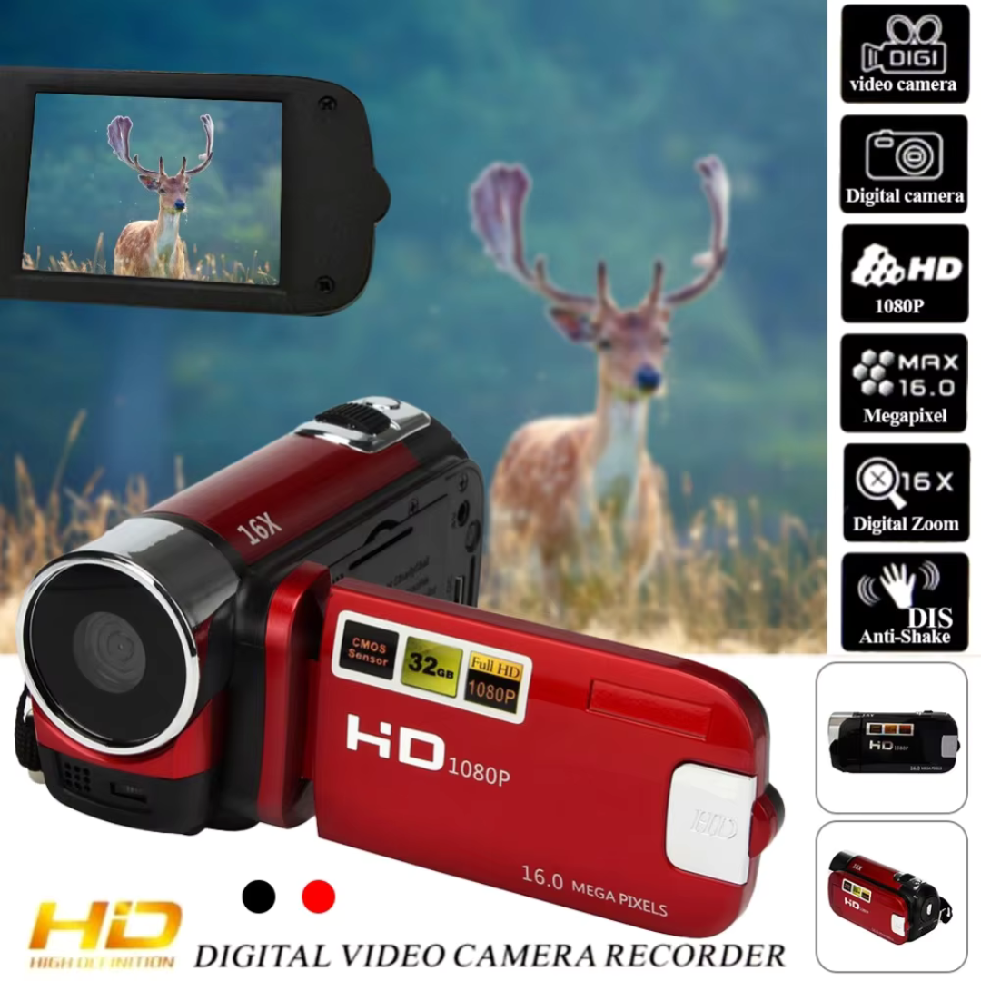 LED Flip Screen Camera