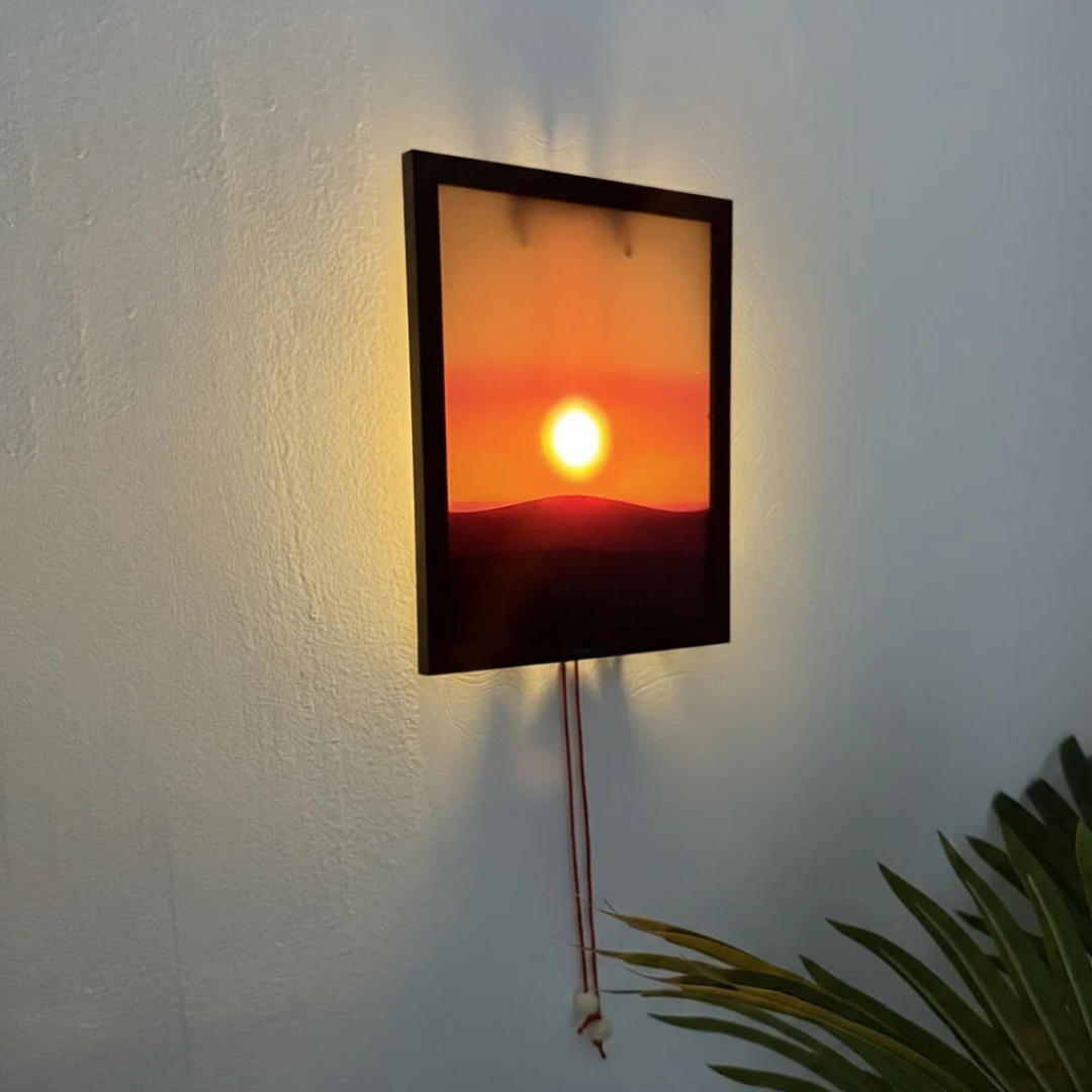 Sunset Lamp Wall