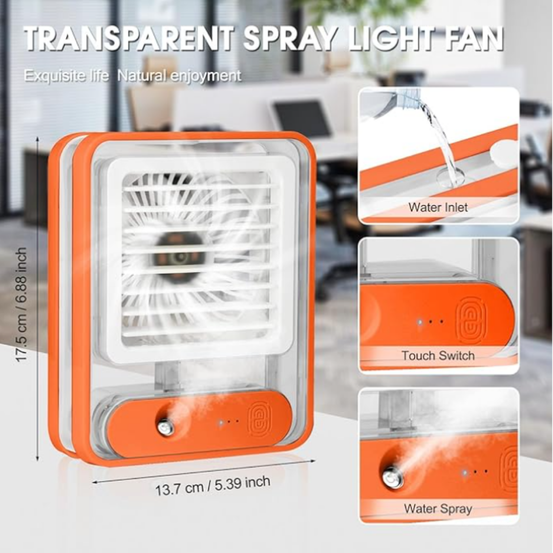 30-Degree Adjustable Fan