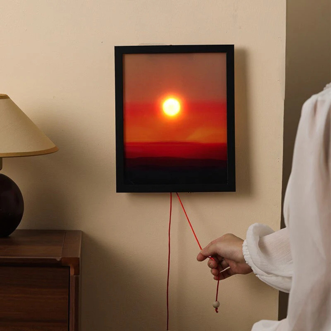 Sunset Lamp Wall