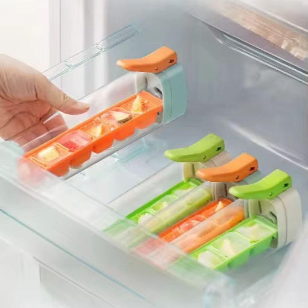 Quick Press Ice Cube Tray