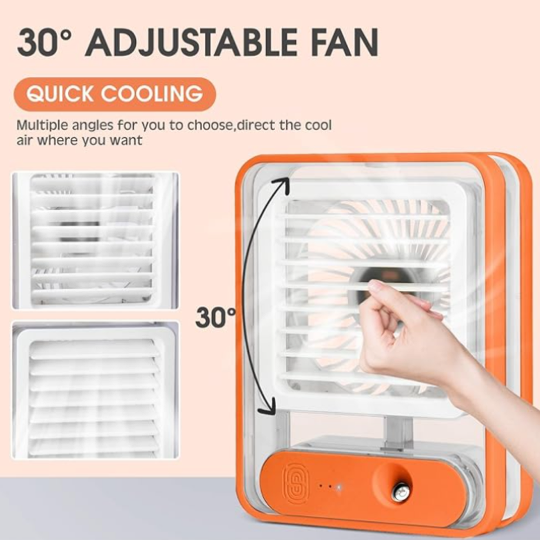 30-Degree Adjustable Fan
