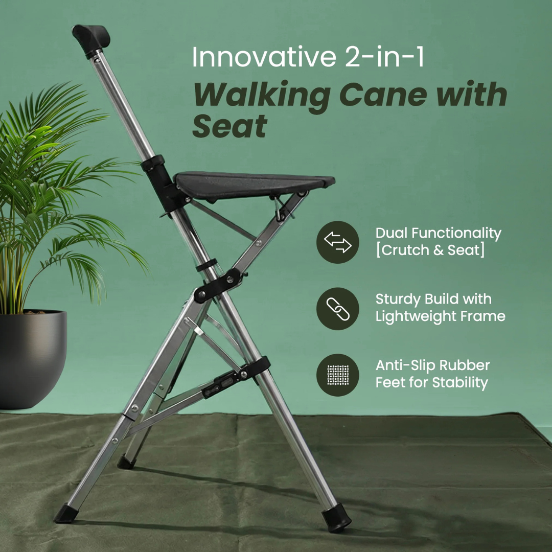 2In1 Adjustable Cane