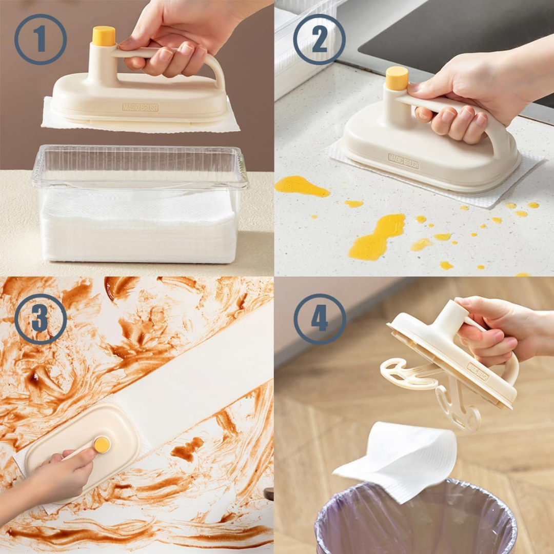 Replaceable Disposable Kitchen Cloths