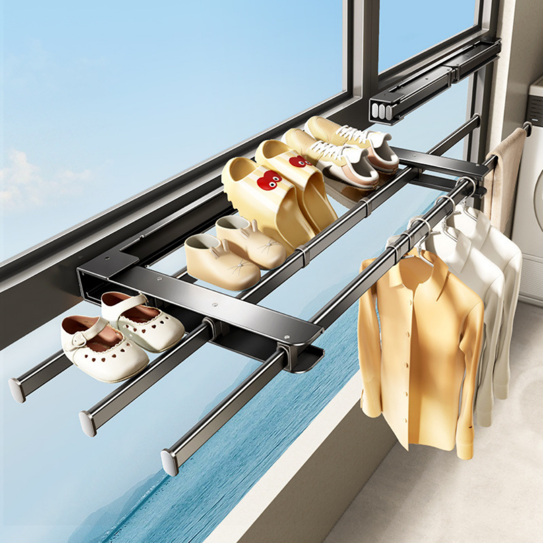 Folding Retractable Drying Rack