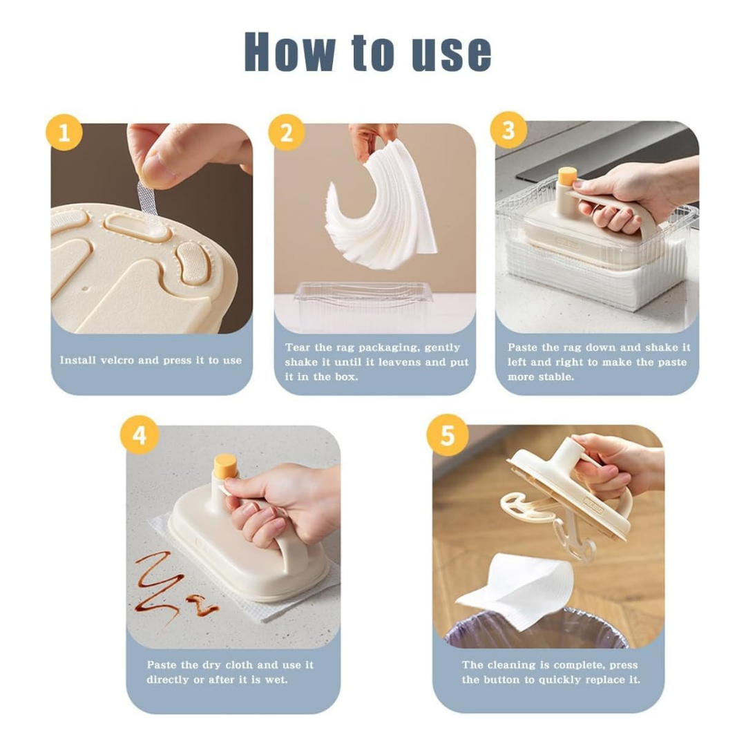 Replaceable Disposable Kitchen Cloths