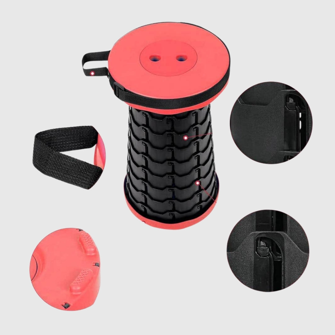 Portable Folding Chair Plastic Stool Telescopic Stool