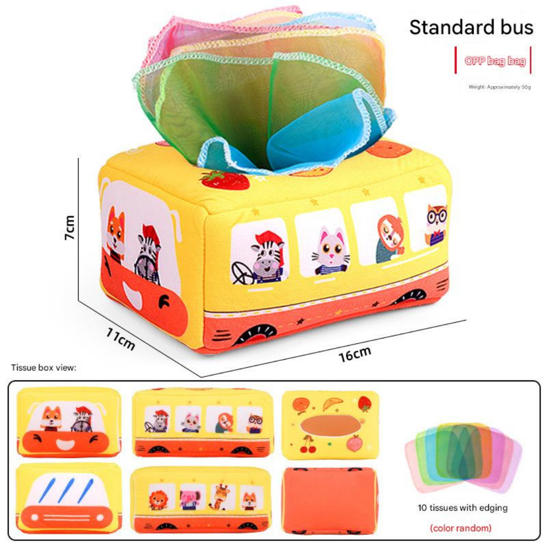 Bus Tissue Box Toys