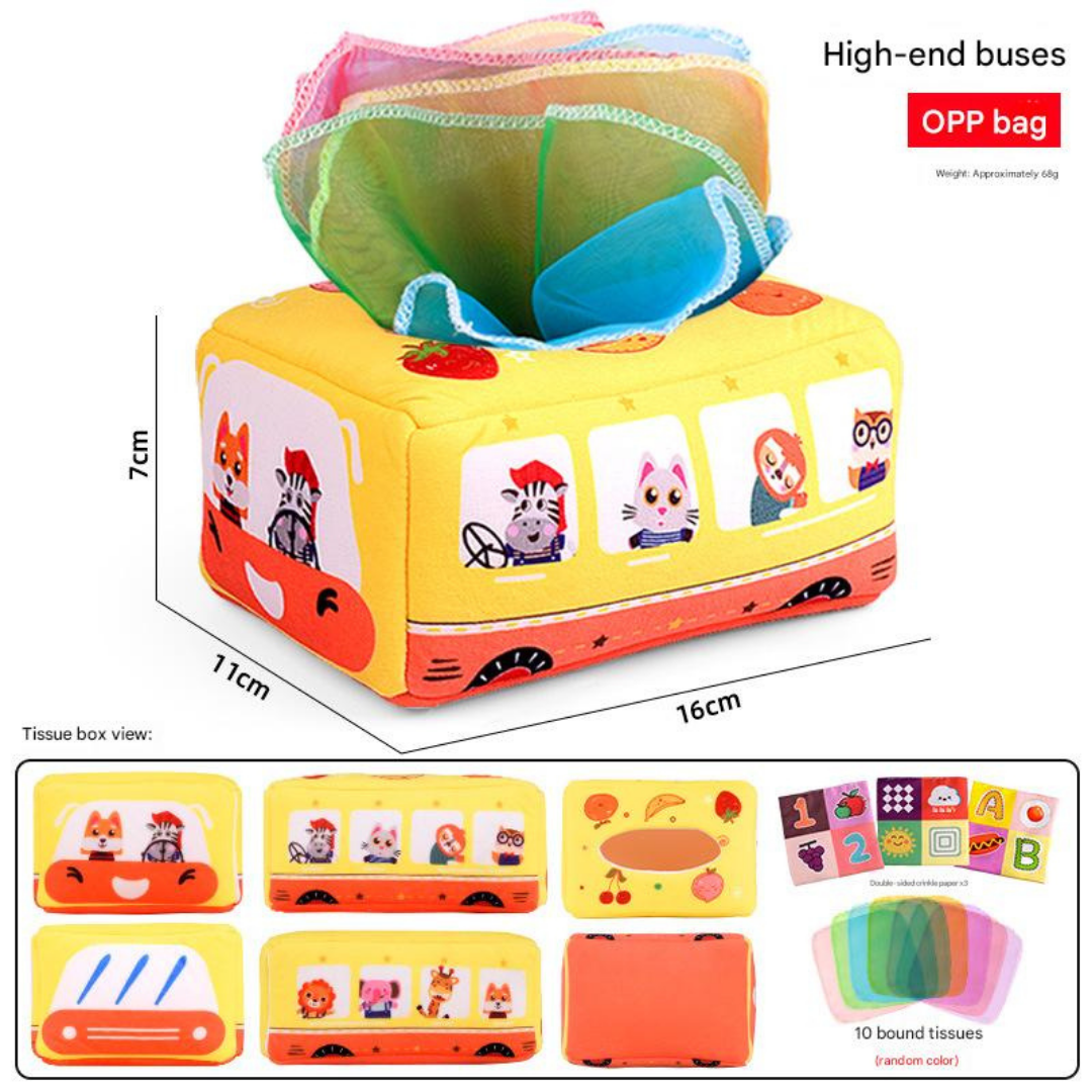 Bus Tissue Box Toys