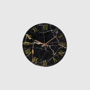 Wall Clock - Roman Black