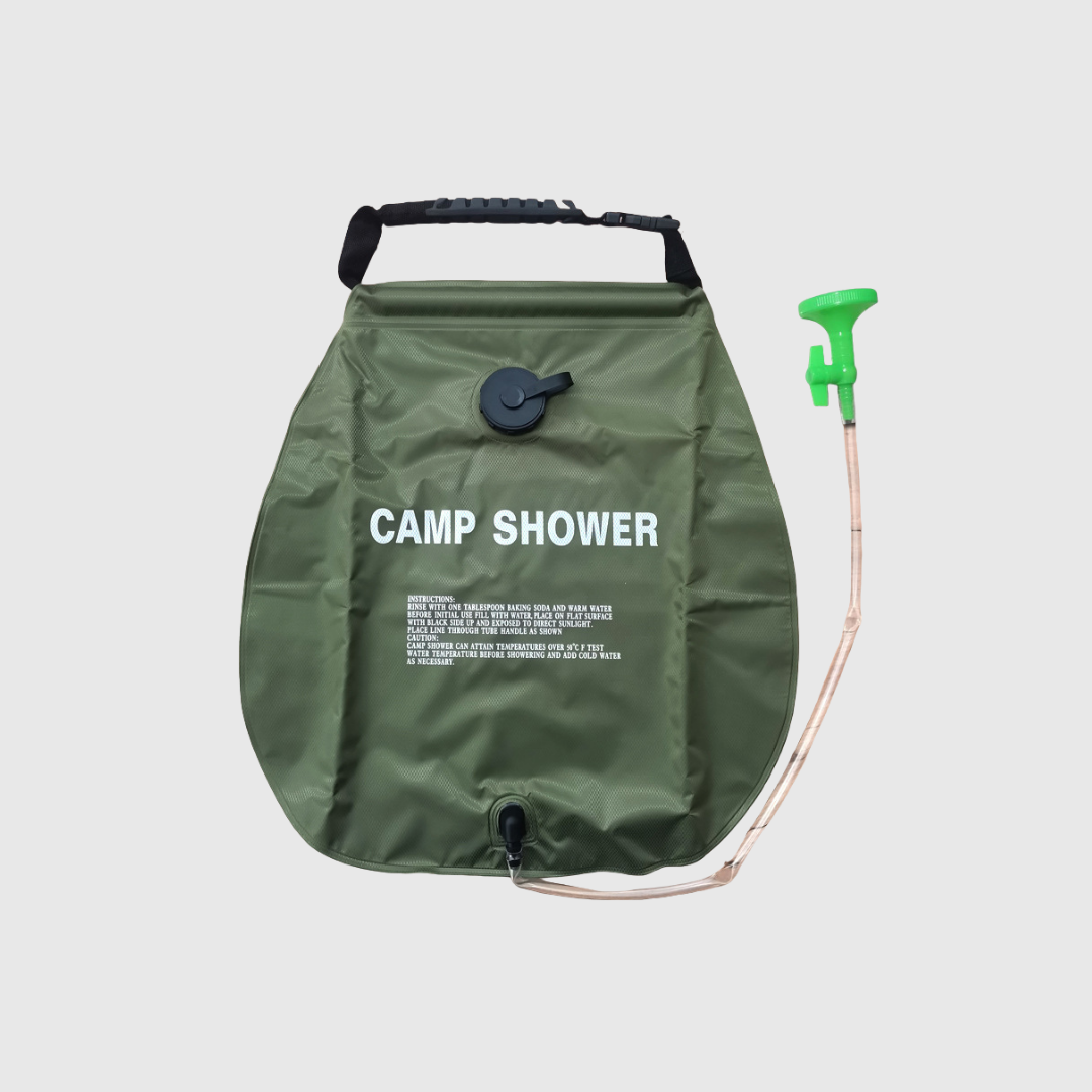 Outdoor shower bag