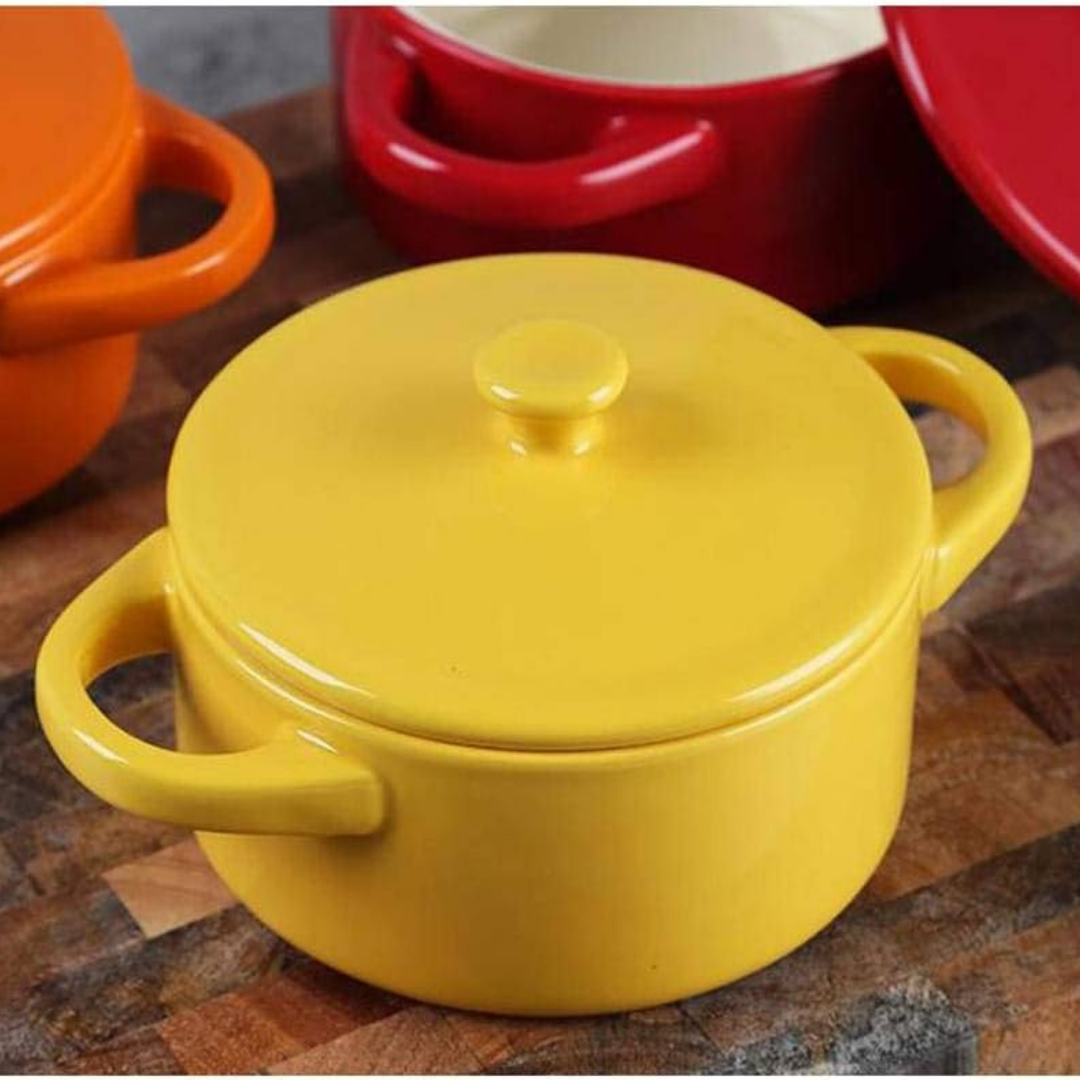Solid Color Ceramic Bowl