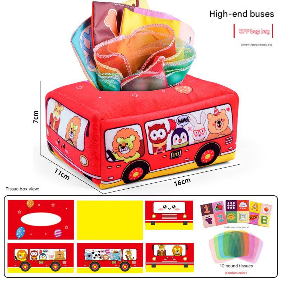 Bus Tissue Box Toys