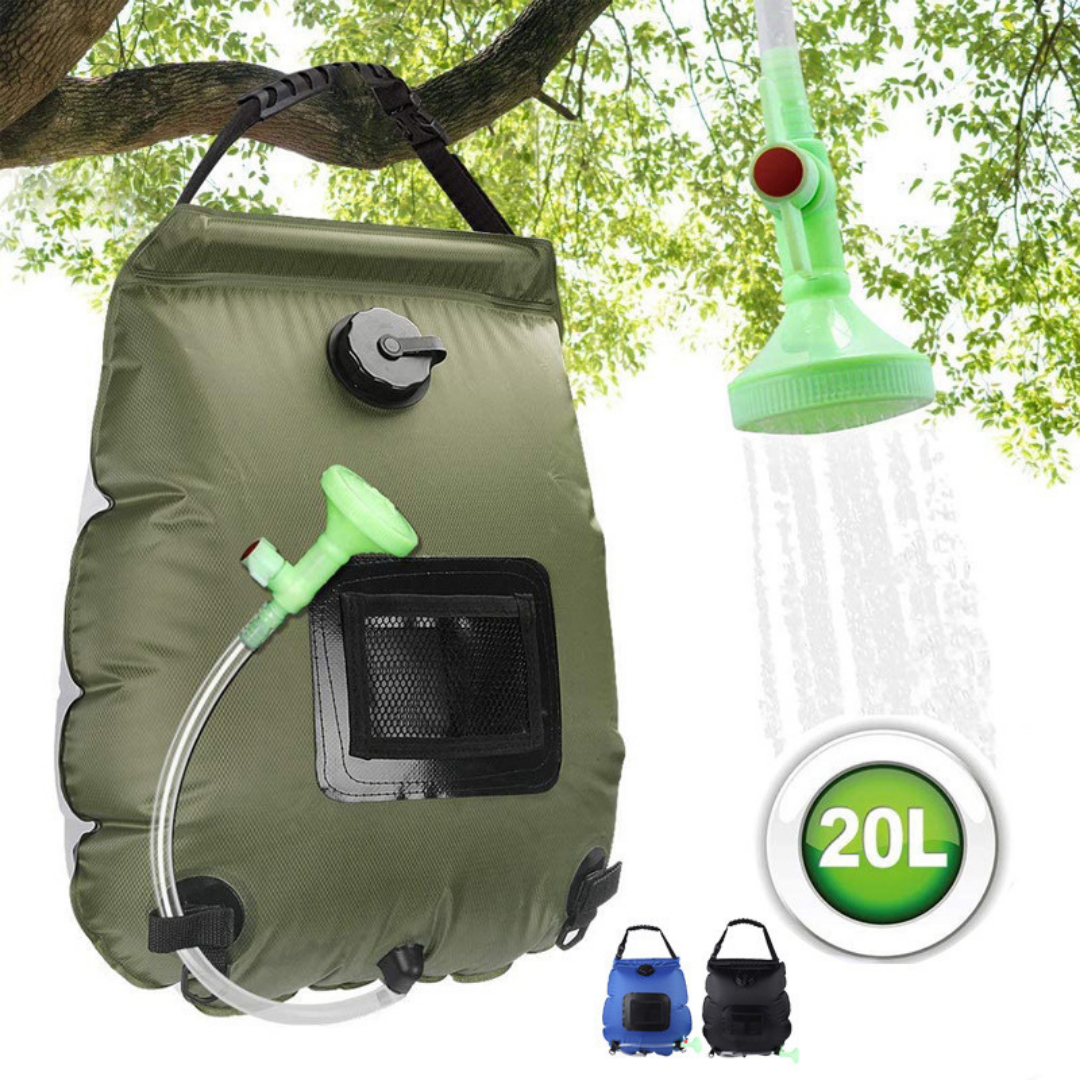 Outdoor shower bag