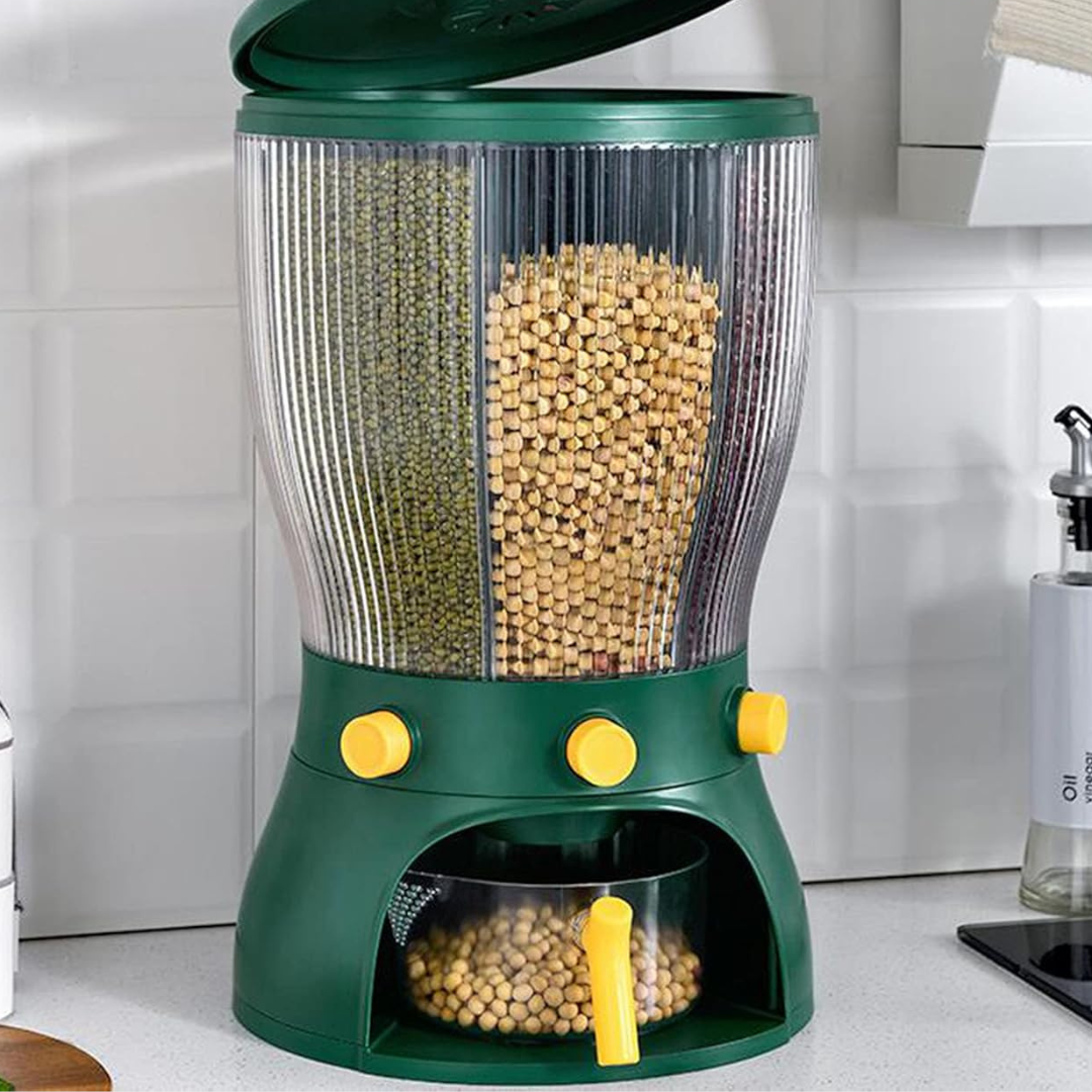 Press-Type Multi-Grain Rice Bucket
