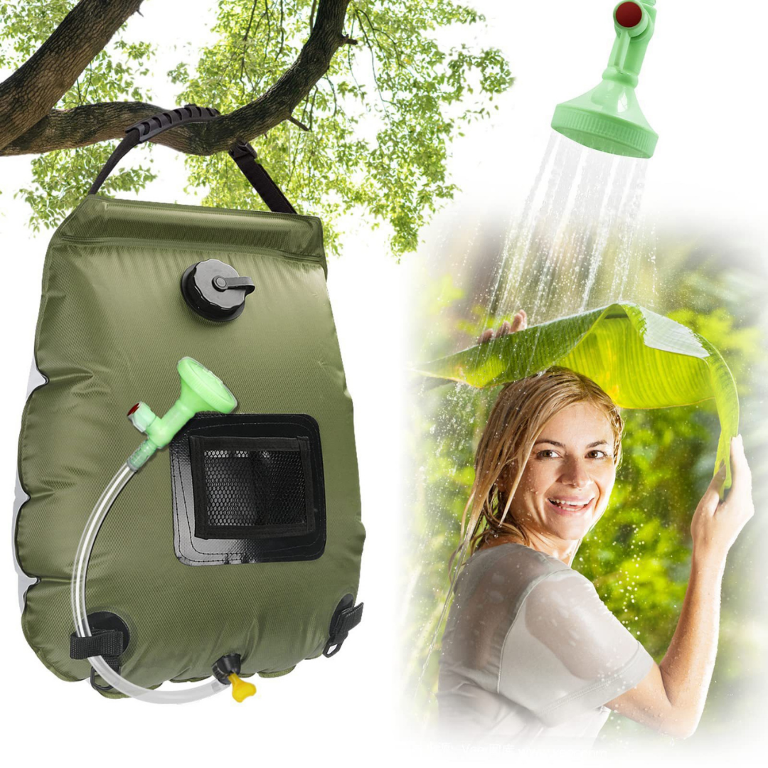 Outdoor shower bag