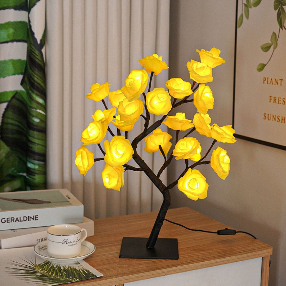 LED Rose Tree Lamp