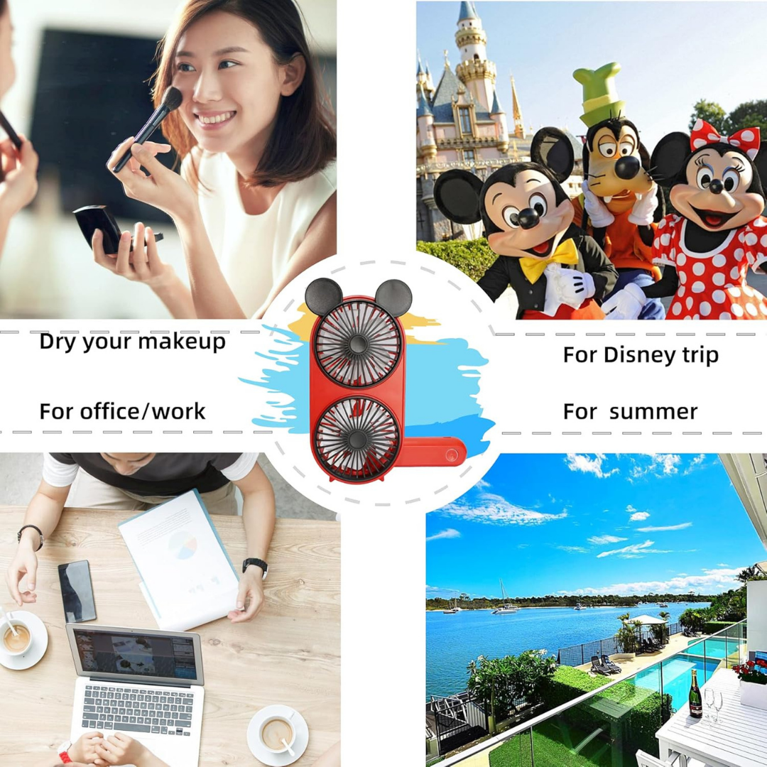Cute Mickey Fan