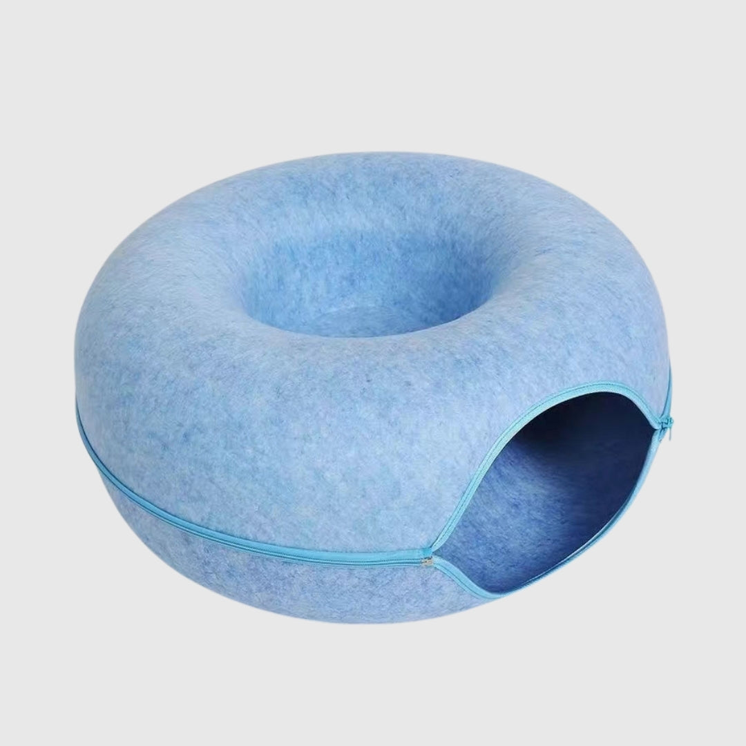 Felt Cat's Nest Donut Tunnel-S