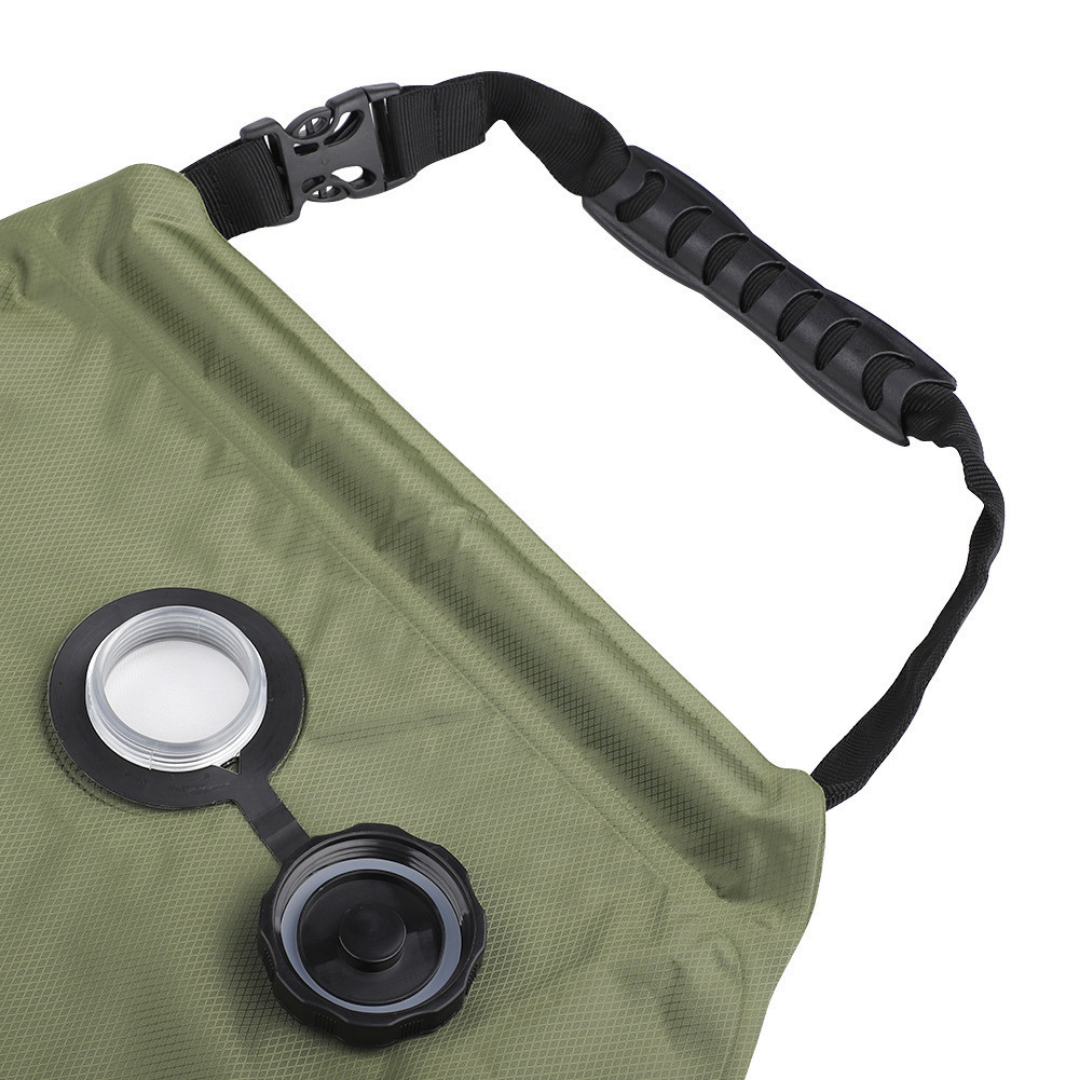 Outdoor shower bag