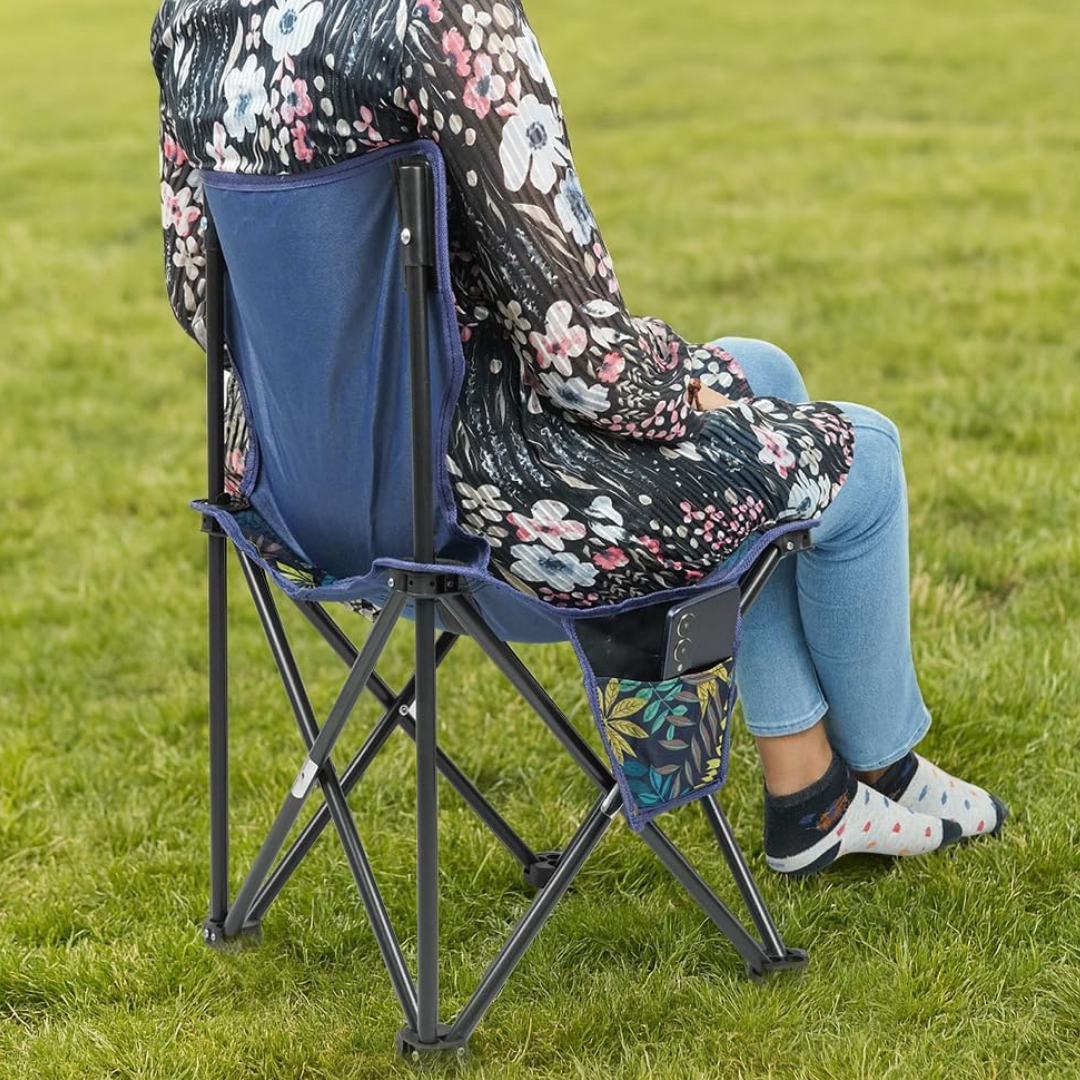 Colorful Leaves Camping Chair
