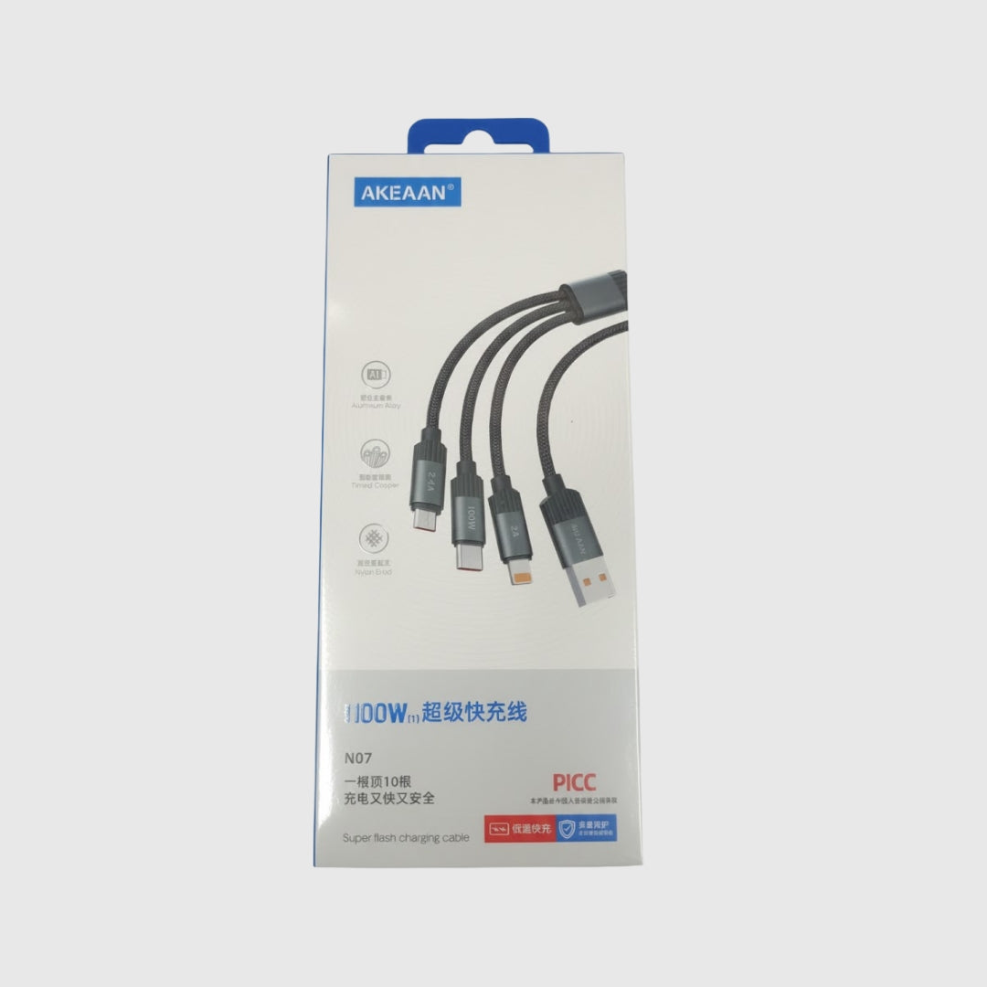 USB Cable Charger 3 in 1