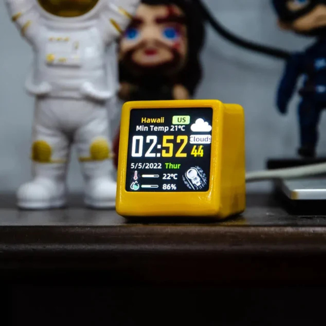 Mini Desktop Weather And Clock