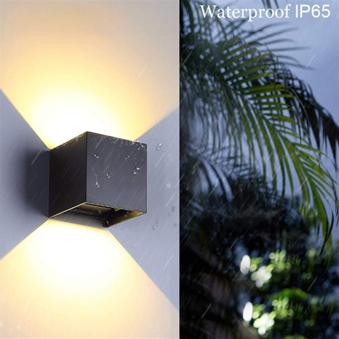 Modern Black Square Led Light