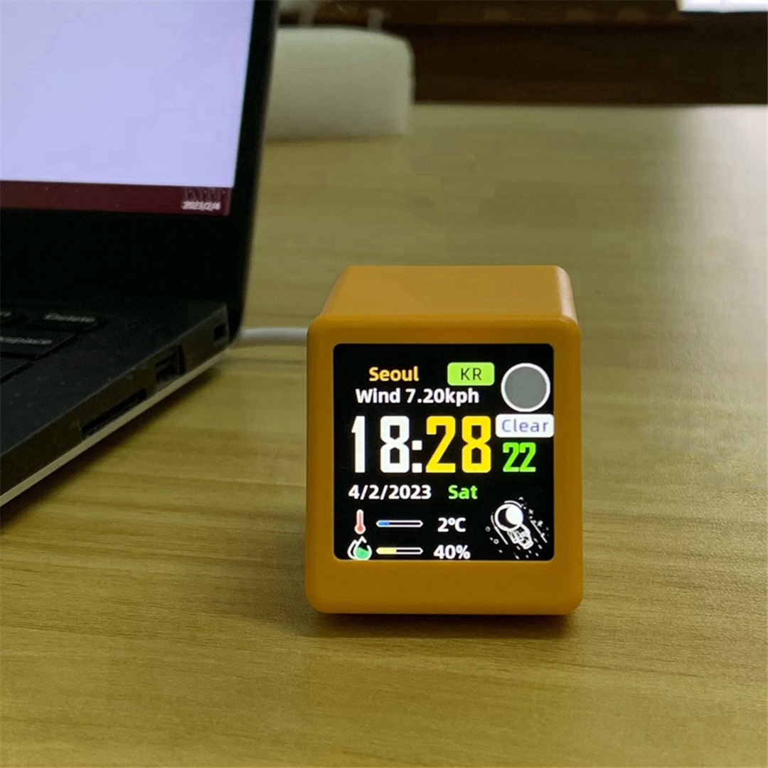 Mini Desktop Weather And Clock