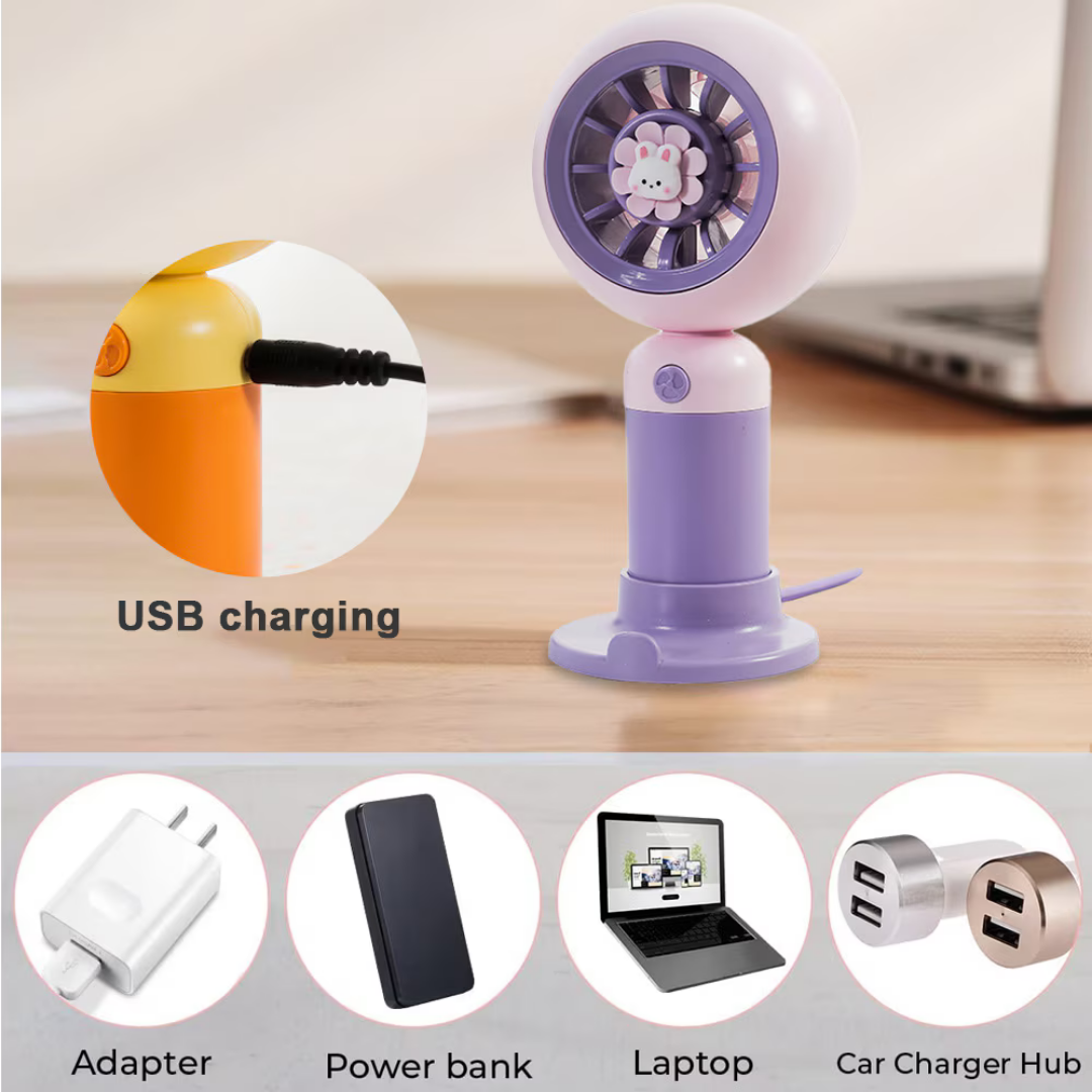 Animal Portable Mini Fan