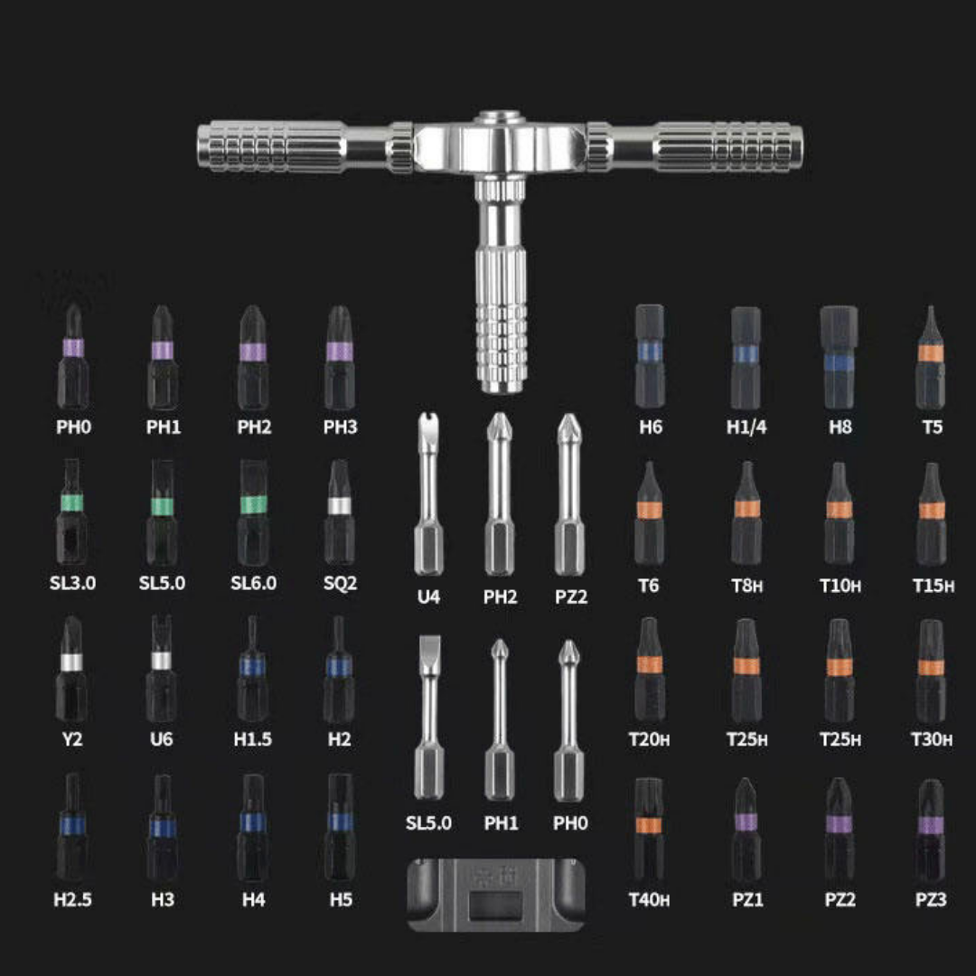 24in1 Ratchet Screwdriver Set
