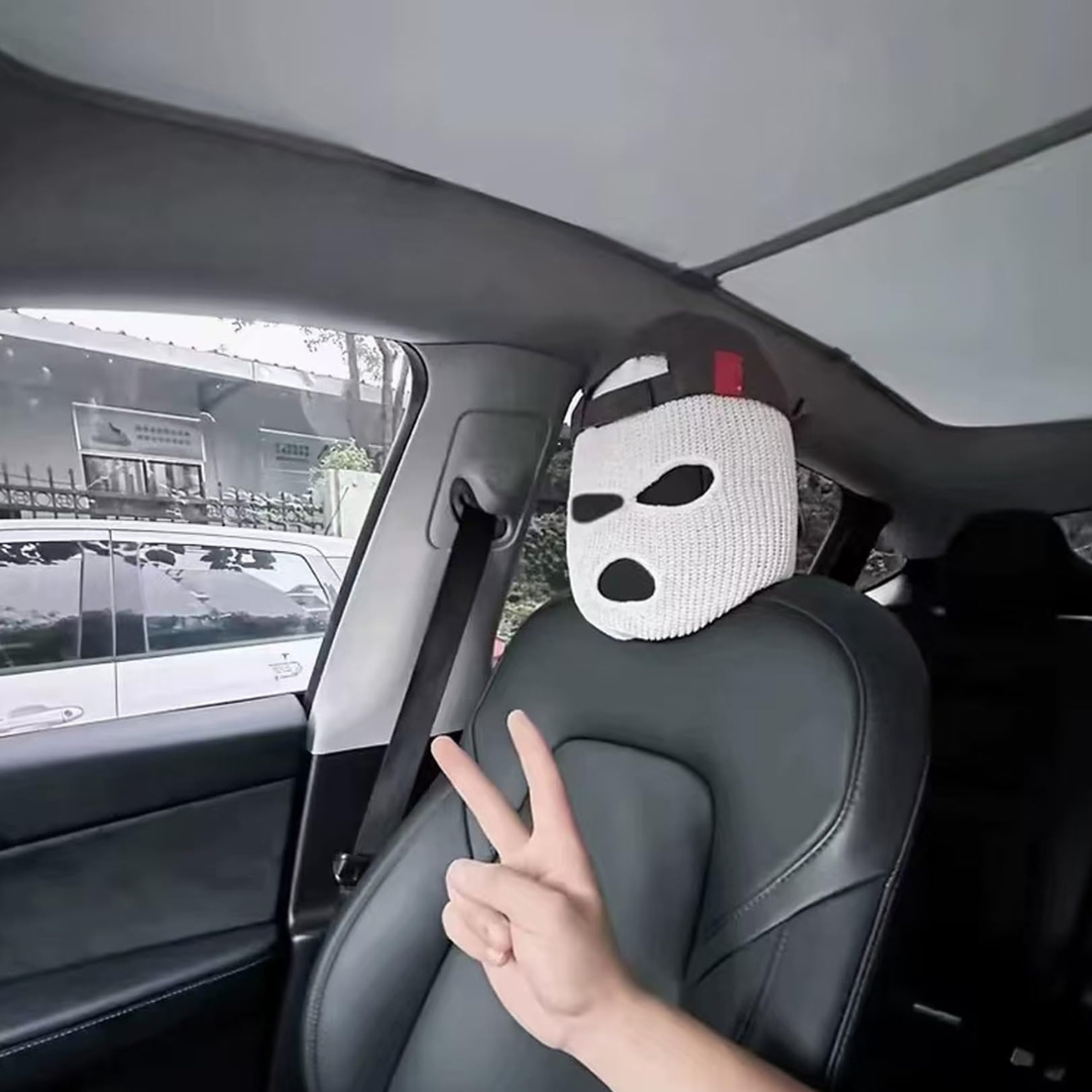 Creative Car Seat Head Cover