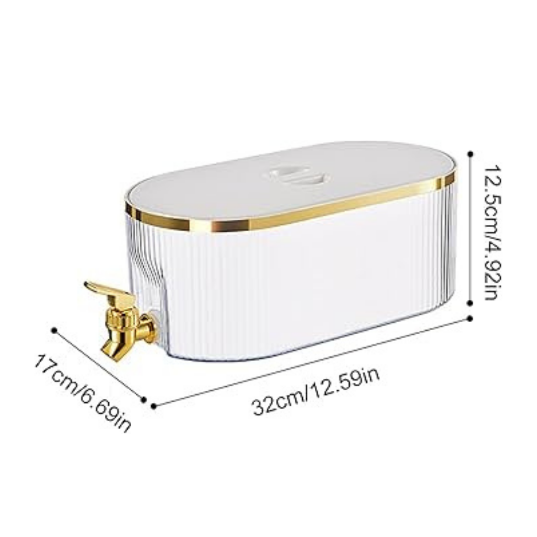 Oval Drinking Dispenser With Faucet
