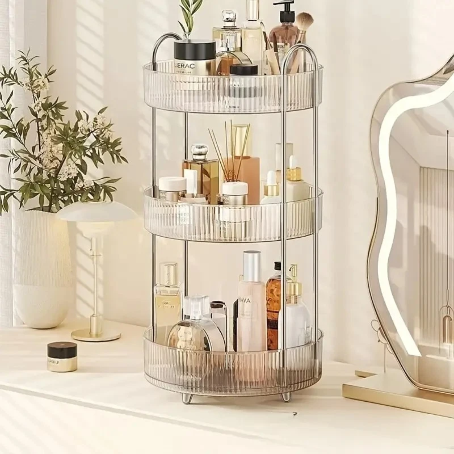 Cosmetics Storage Rack