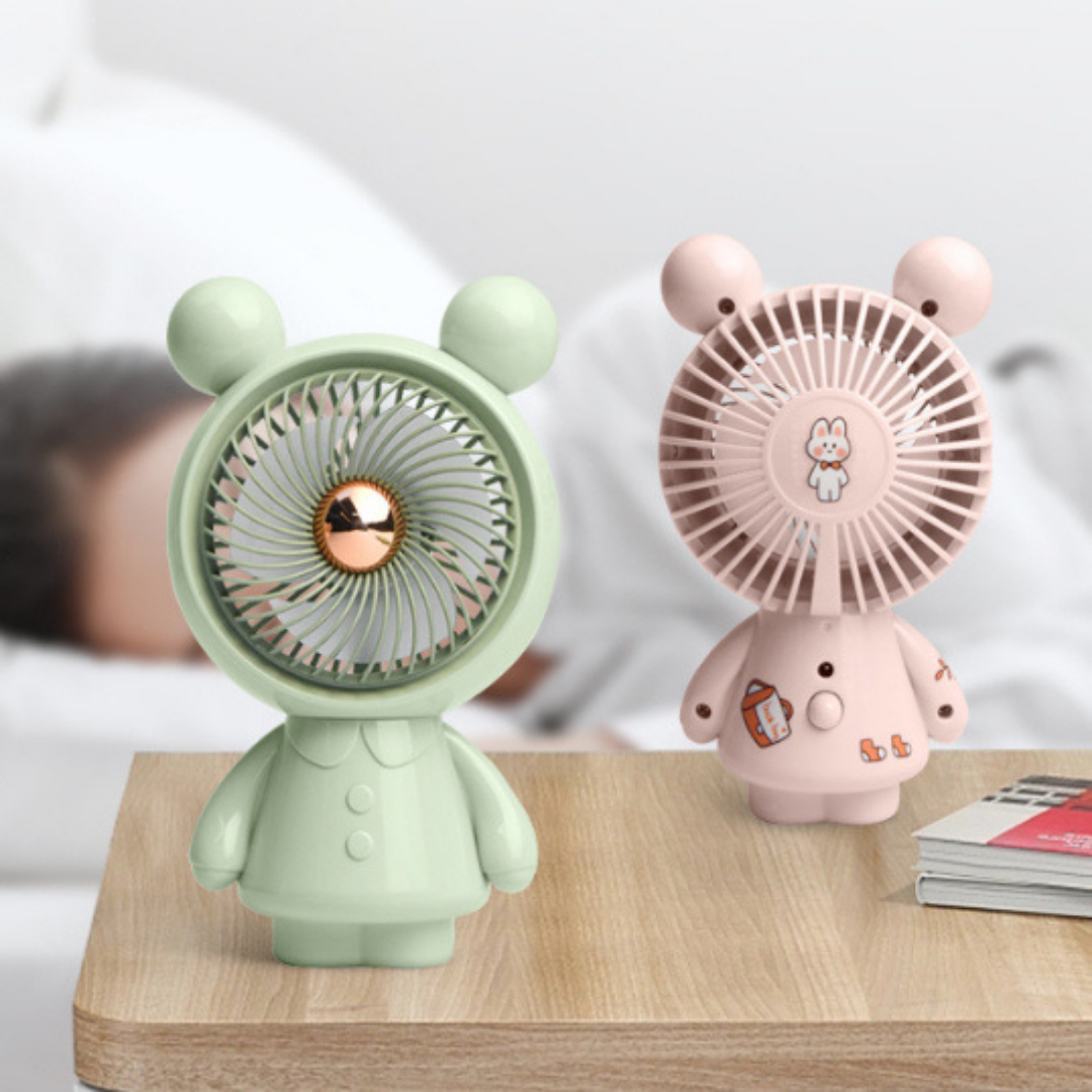 Portable Bear Mini Fan