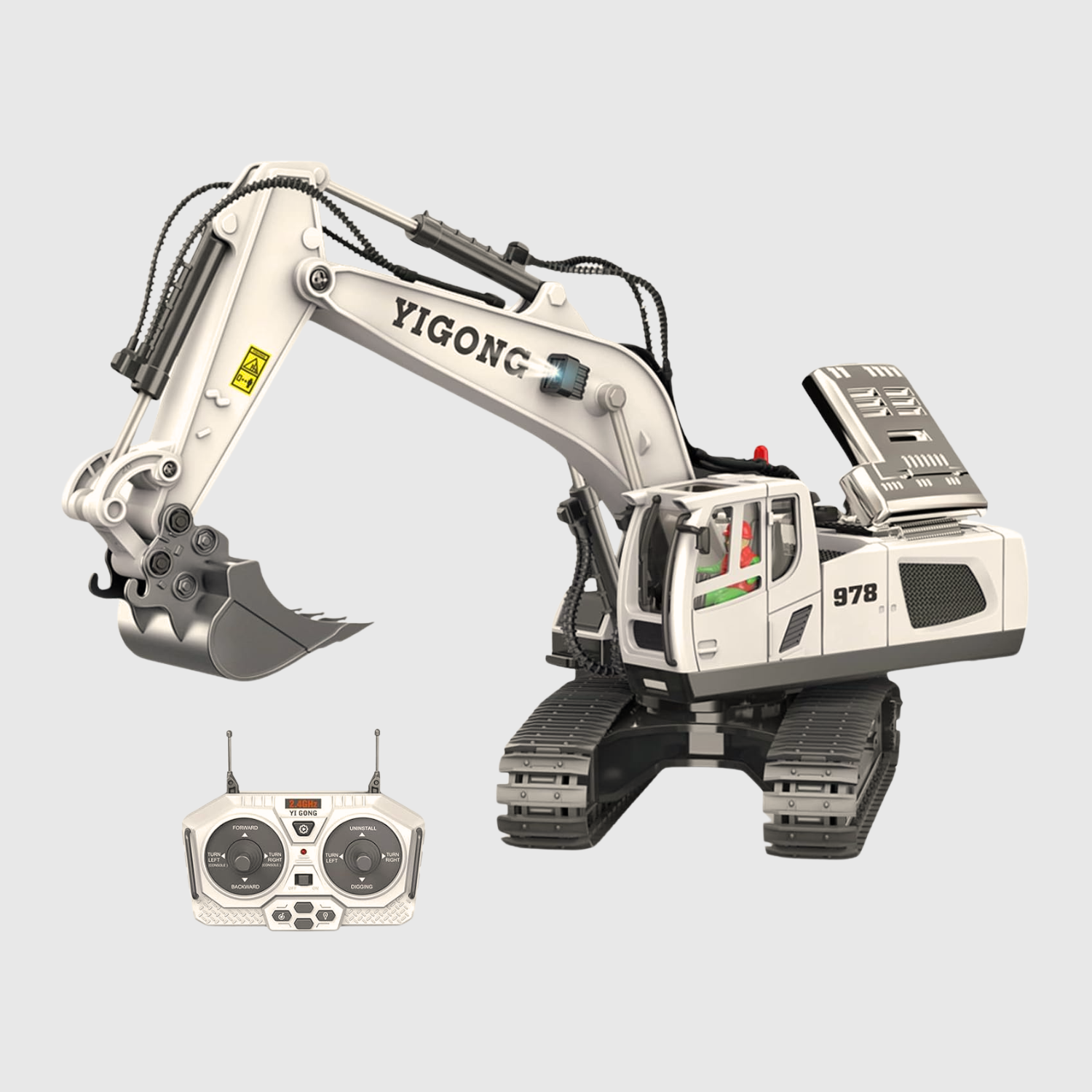 Rc Excavator Construction