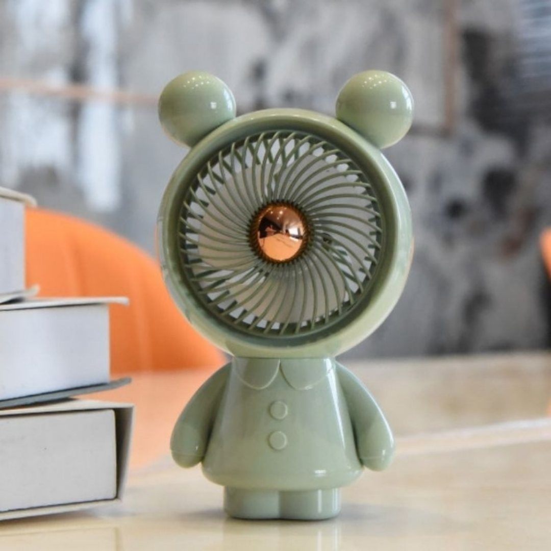 Portable Bear Mini Fan
