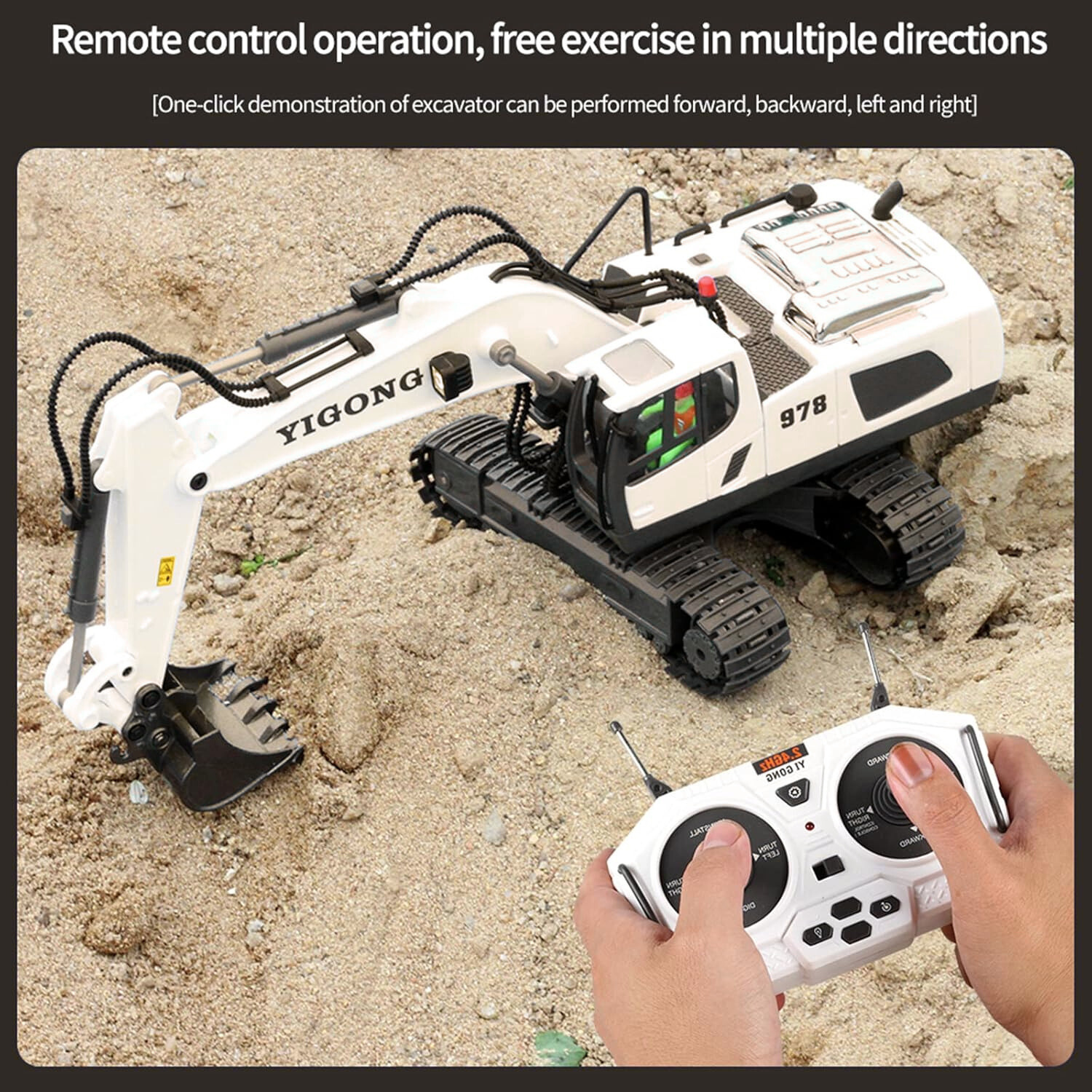 Rc Excavator Construction