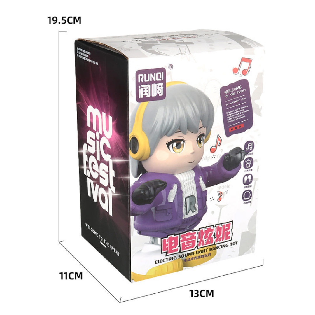 Electric dancing girl (with lights and music)