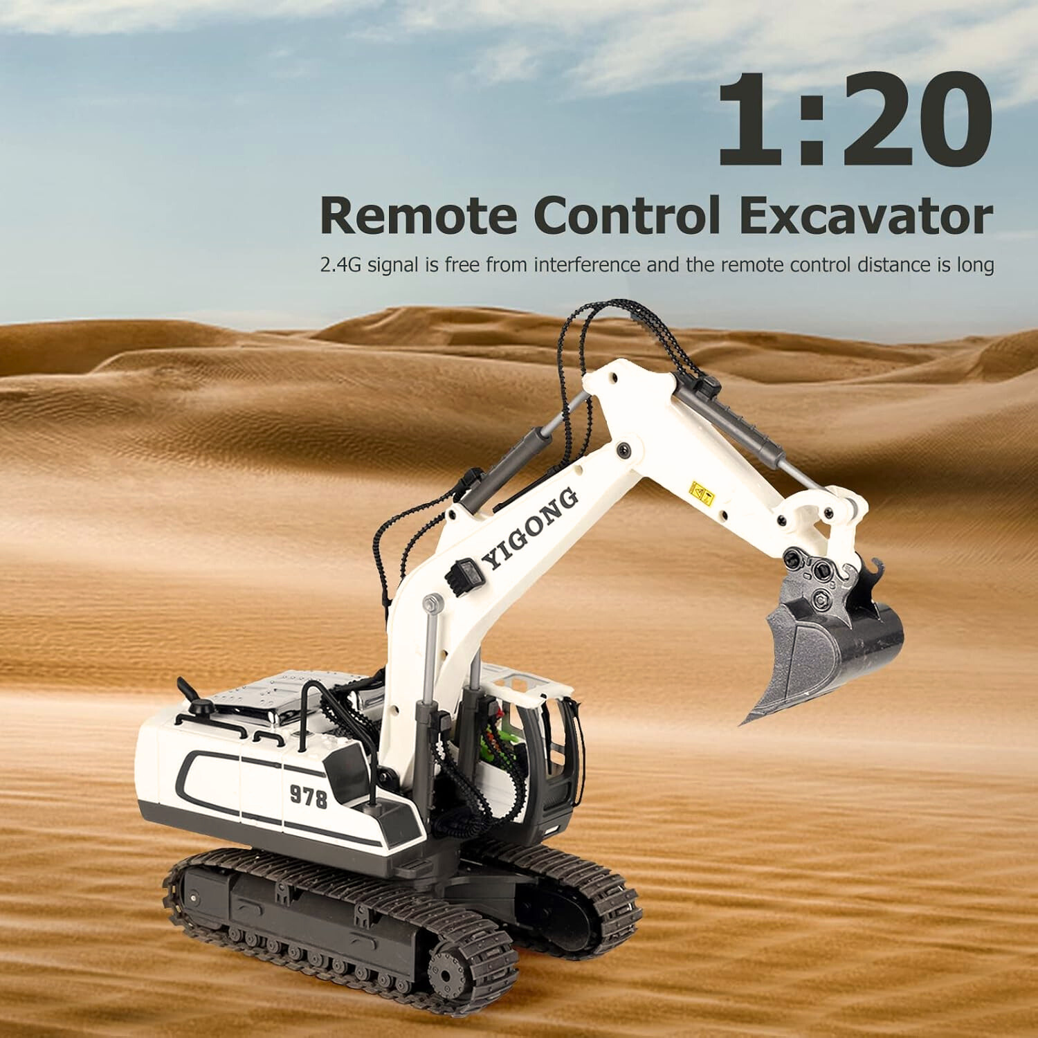 Rc Excavator Construction