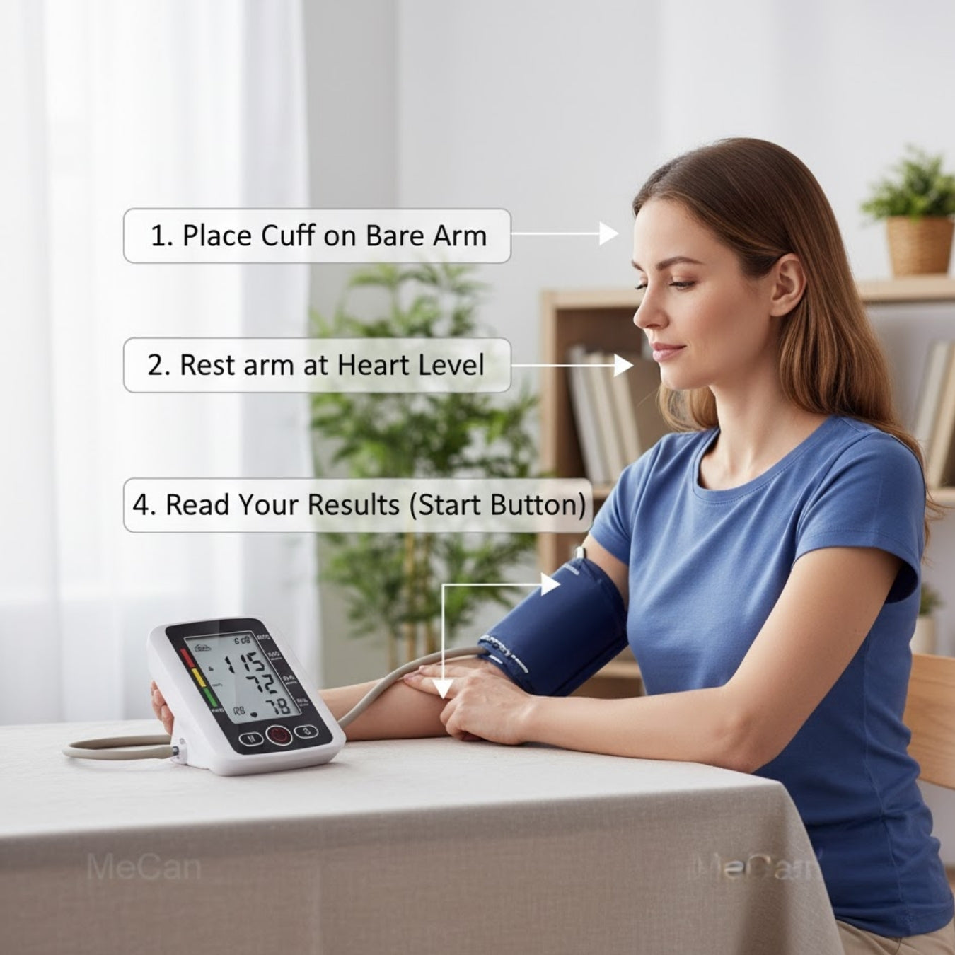 LED Blood Pressure Monitor