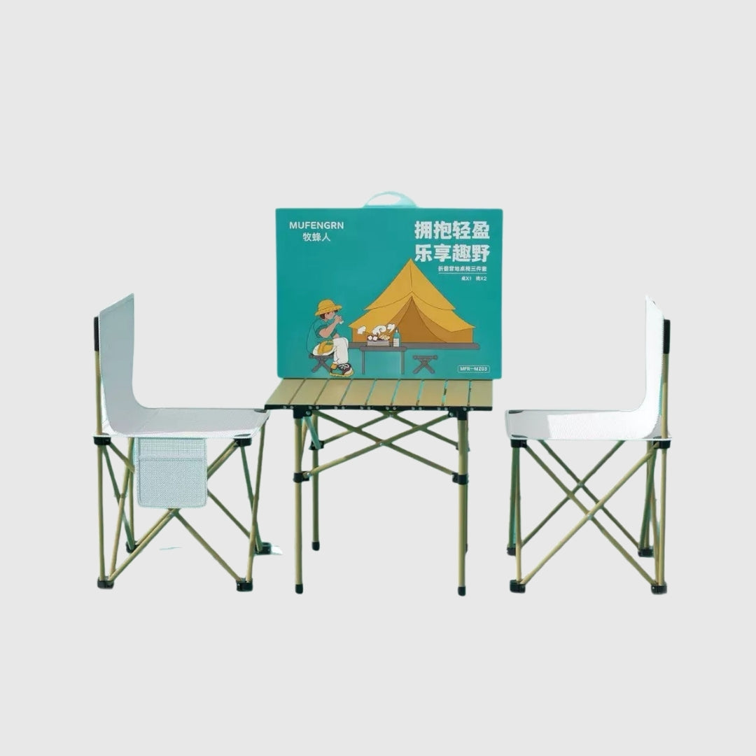 Camping Table Chair Set