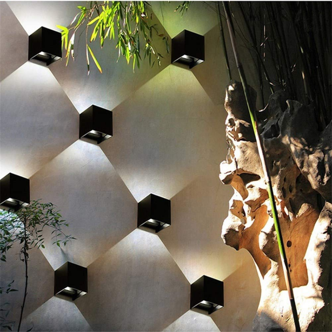 Modern Black Square Led Light