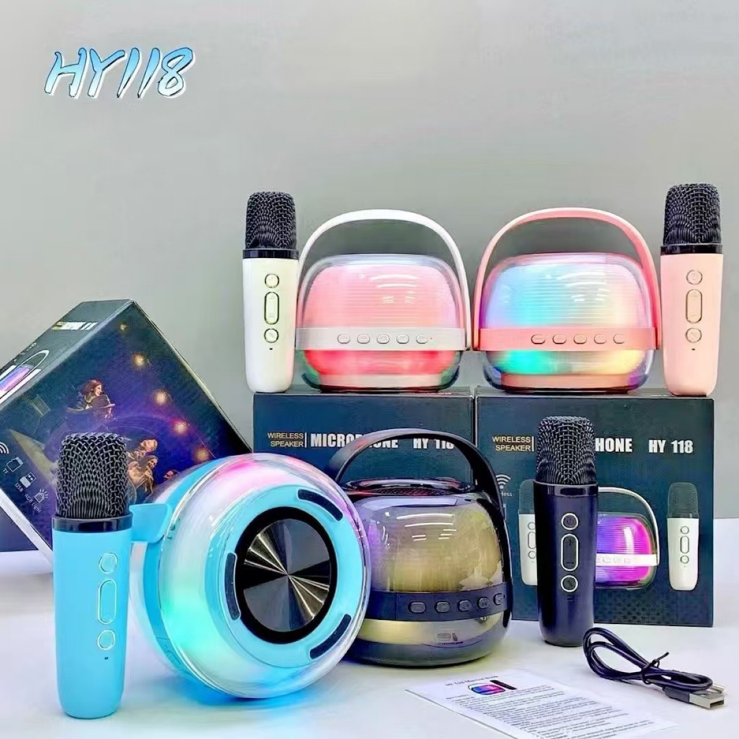 Portable Wireless Speaker With Microphone